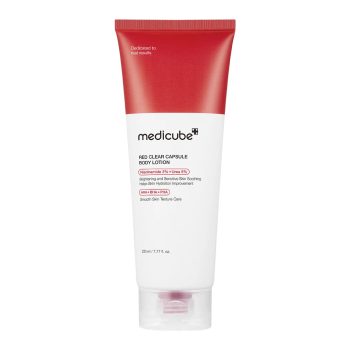 Red Clear Capsule Body Lotion